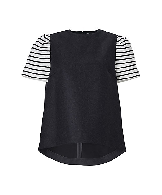 BORDER HALFSLEEVE TOP | BORDERS at BALCONY