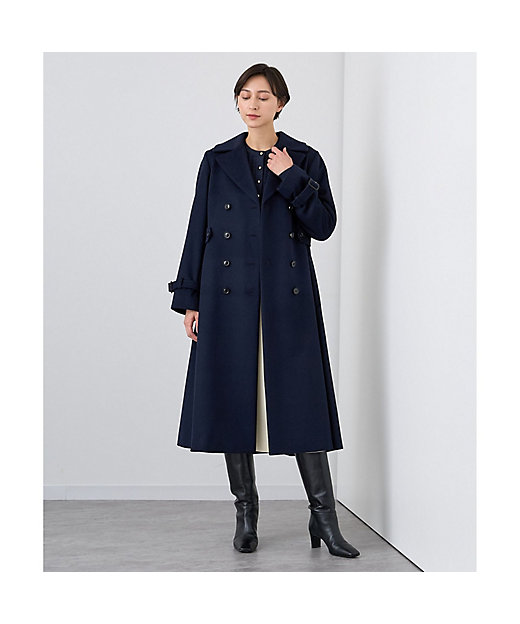 カシミヤシャギードレスコート | ANAYI/アナイ | 三越伊勢丹オンライン