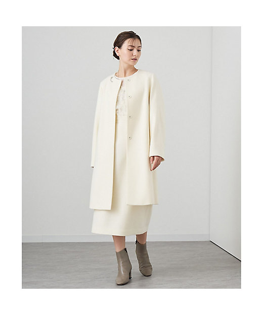 ラムビーバーAラインコート | ANAYI/アナイ | 三越伊勢丹オンライン