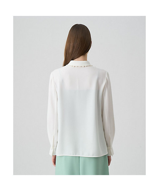 ダブルクロスパール ブラウス | ANAYI/アナイ | 三越伊勢丹オンライン