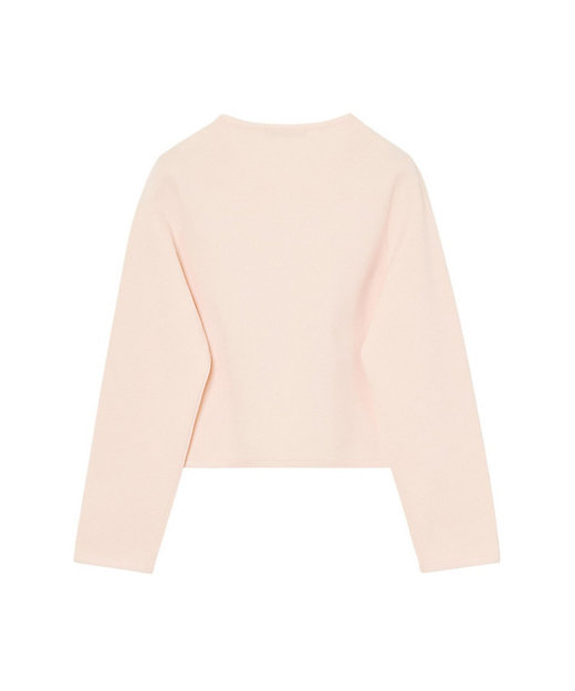 サーモンピンクツイードコンビ カーディガン | ANAYI/アナイ | 三越