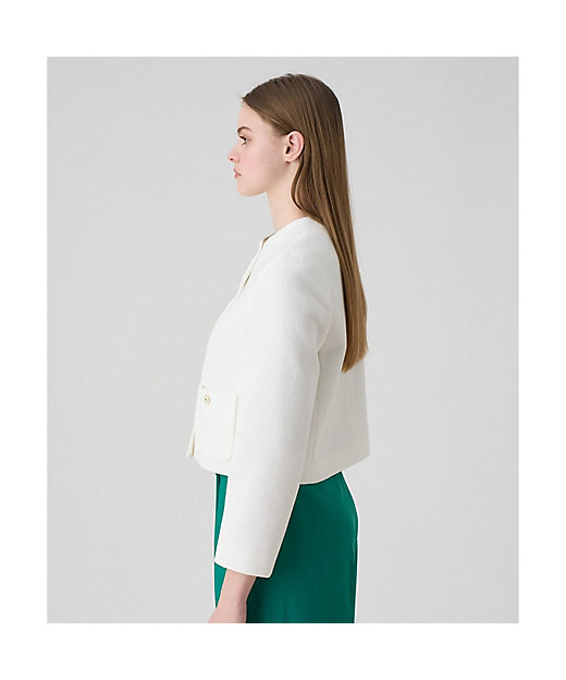 セットアップ対応商品】ドビーツイードクルー ジャケット | ANAYI