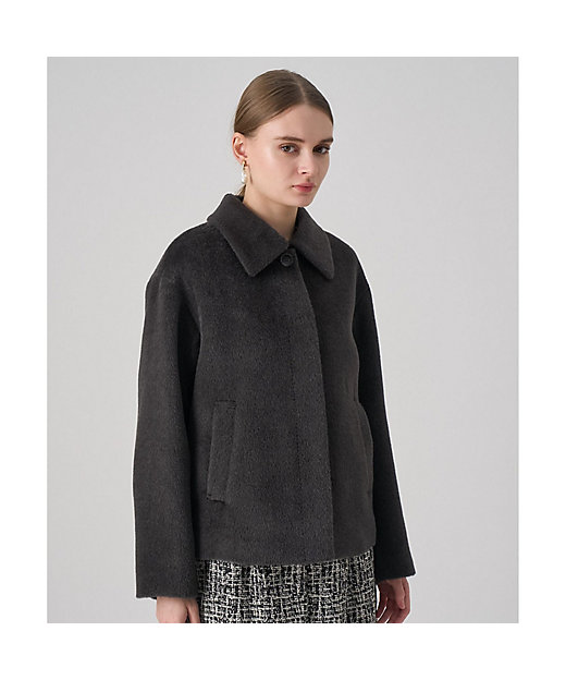 アルパカシャギーショートコート | ANAYI/アナイ | 三越伊勢丹