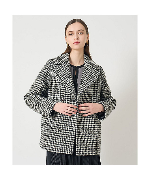 ループ千鳥ツイードPコート | ANAYI/アナイ | 三越伊勢丹オンライン