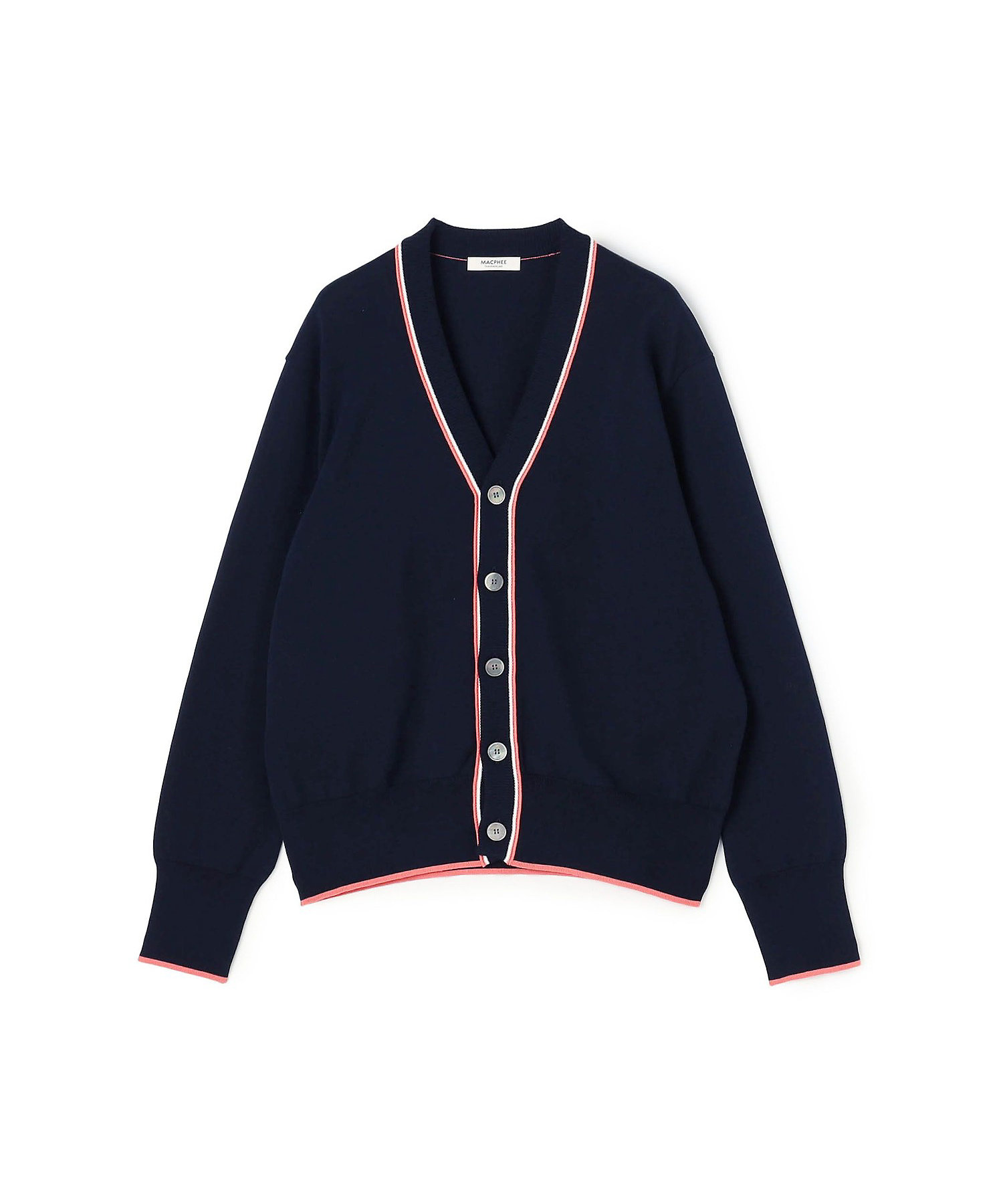 ドライコットン Vネックカーディガン | maison TOMORROWLAND/メゾン