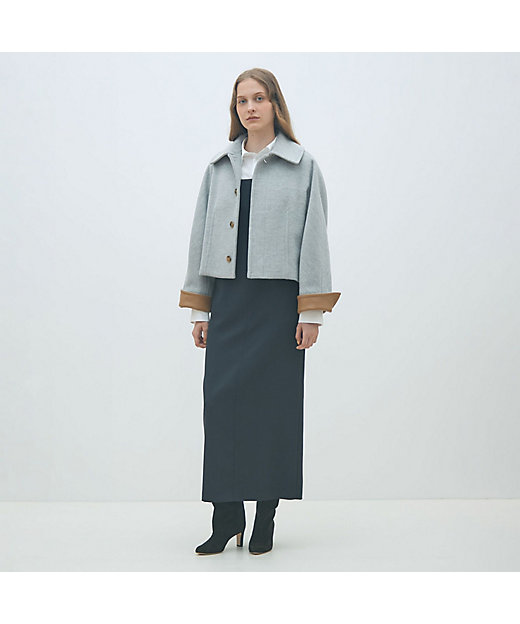 メルトンビーバー ショートコート | maison TOMORROWLAND/メゾン