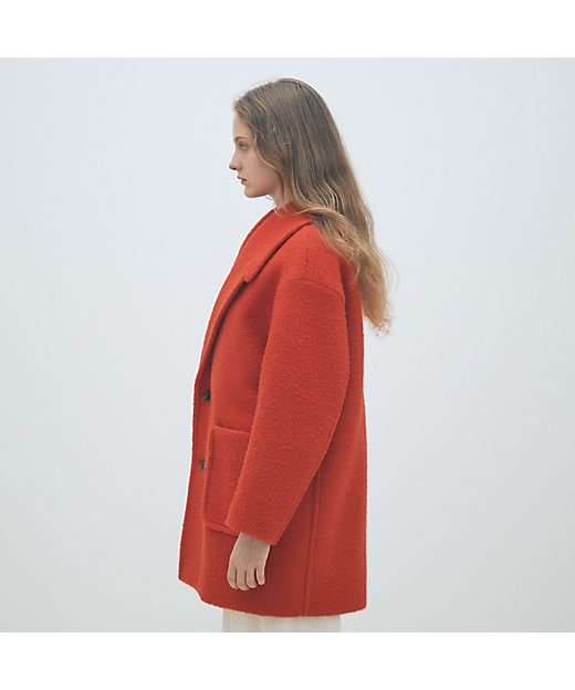 ブークレーボンディング ダブルブレストコート | maison TOMORROWLAND