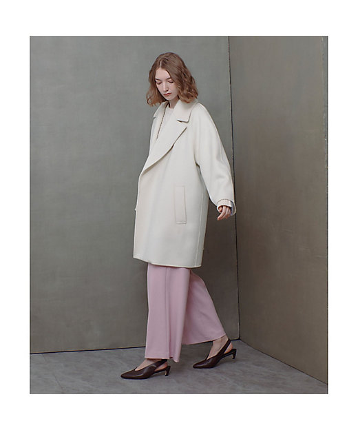 リバービッグカラーミドル丈コート | allureville (Women