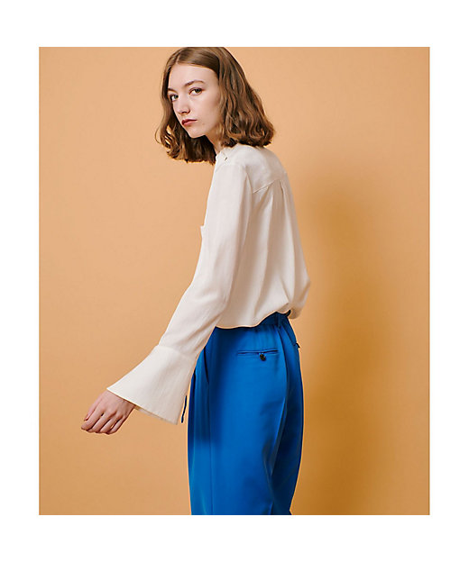 フリュイドオーバーラップブラウス | allureville (Women