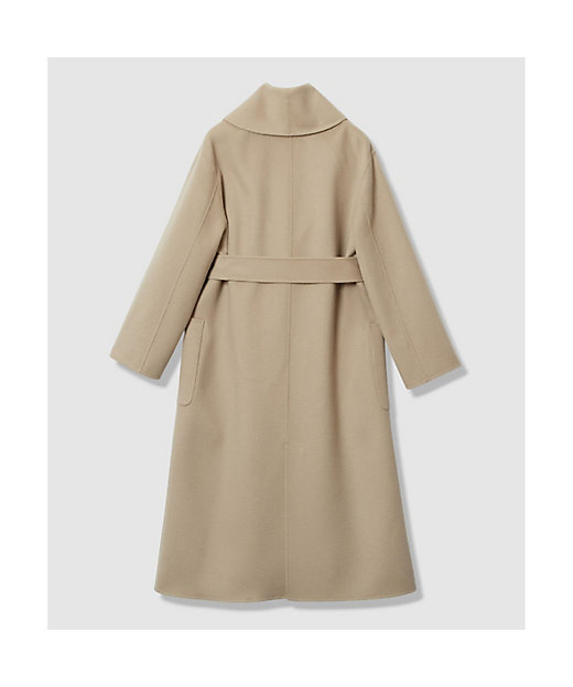 カシミヤ混リバーショールコート | allureville (Women)/アルアバイル