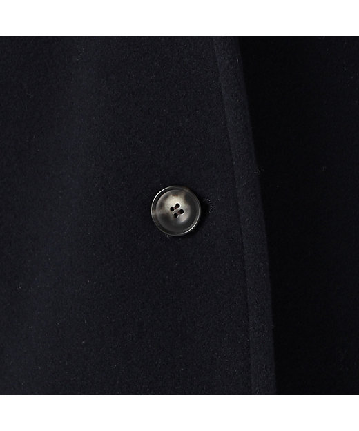 ウールダブルモッサ フーデッドショートコート | maison TOMORROWLAND