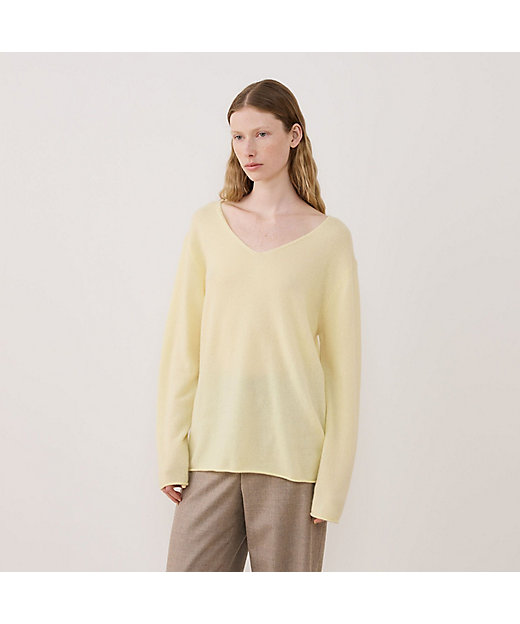 スコットランドカシミヤ Vネックプルオーバー | GALERIE VIE (Women