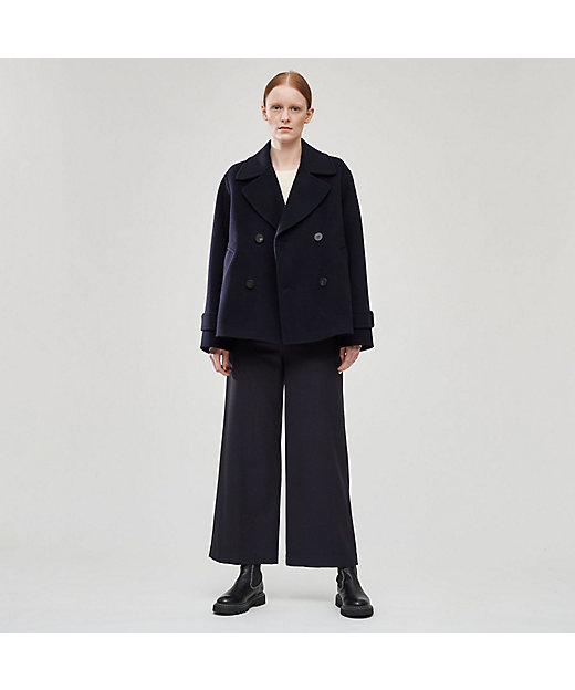 ウールカシミヤダブルフェイス Pコート | GALERIE VIE (Women