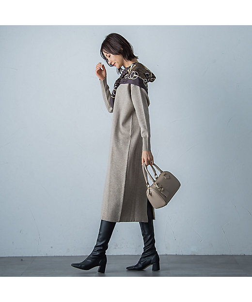 WEB限定】Vネックニットワンピース≪手洗い可能≫ | LAUTREAMONT