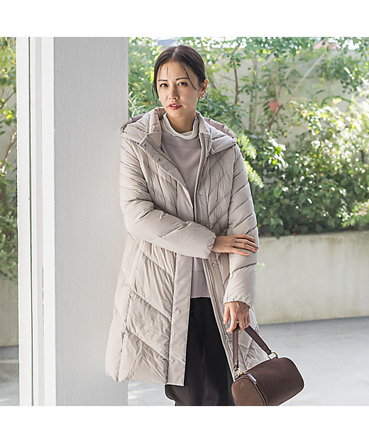 ストレッチダウンロングコート | LAUTREAMONT (Women)/ロートレアモン