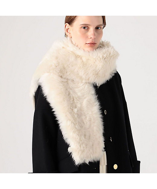 YVES SALOMON ファーストール | maison TOMORROWLAND