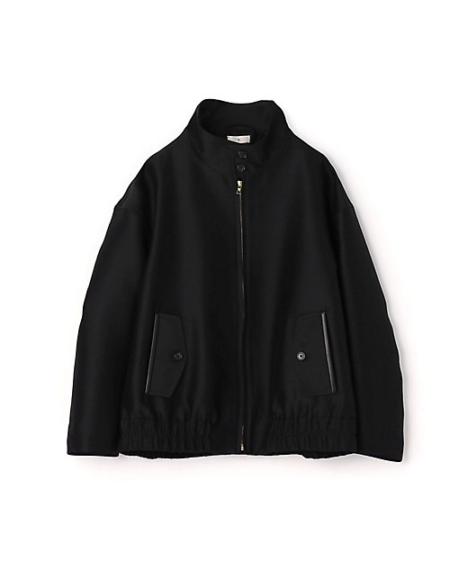 シルクウール ジップアップブルゾン | TOMORROWLAND .B (Women