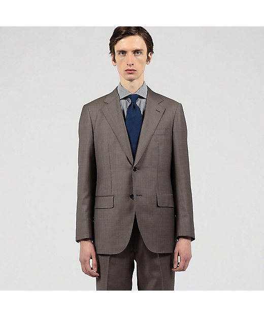 TROFEO ウール シングルブレステッド2Bスーツ E．Zegna