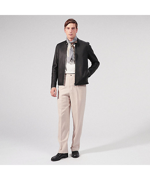 別注】DENIM×TOMORROWLAND ラムレザー シングル