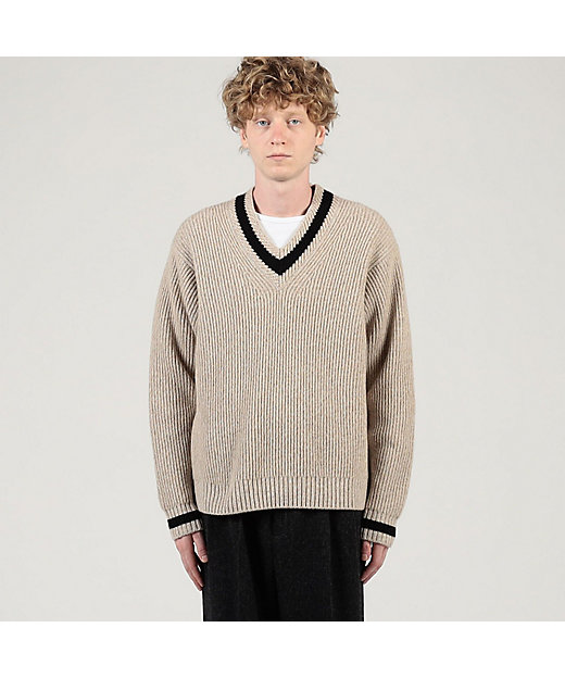 TOMORROWLAND Tricot ウールカシミヤ メランジ