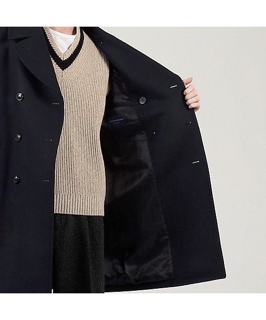 ウールカシミヤ ダブルブレステッド 6B Pコート | TOMORROWLAND