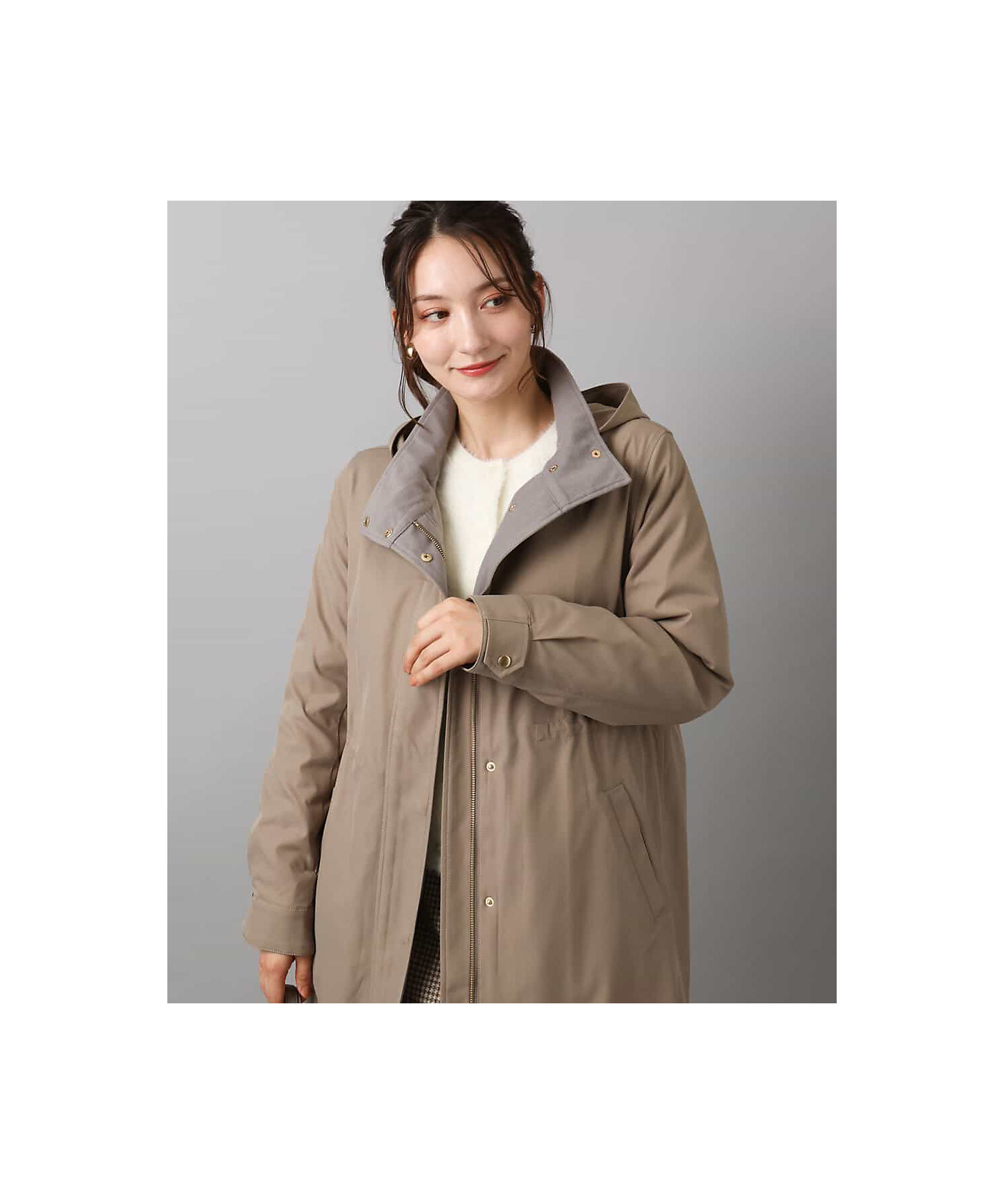 ダウンライナー付きマルチwayモッズコート／撥水加工 | MK MICHEL