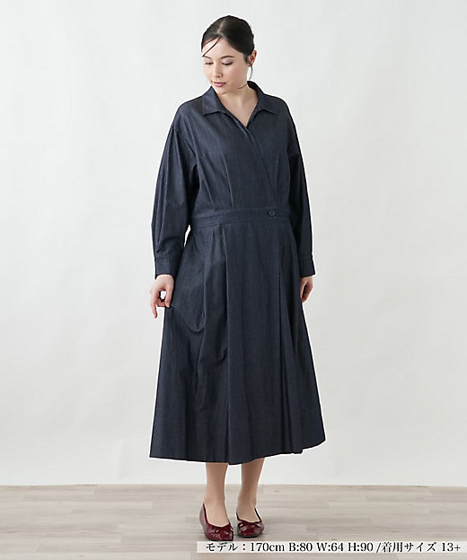 カシュクールワンピース【Rich 1－mile】【26年2月