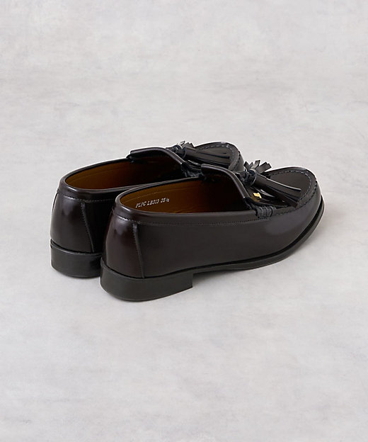 23．0 24．0cm】HARUTA キルトタッセルローファー