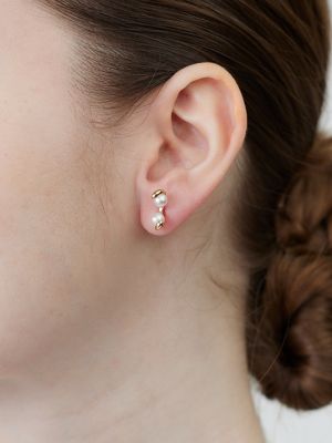 Drosera アコヤパール ピアス ※シングル DS50KPE