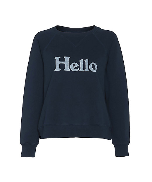 HELLO SWEAT L／S URAKE DYED MB251ー