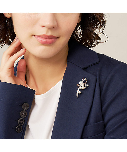 淡水パール ブローチ VBPV6016 PF | VENDOME BOUTIQUE