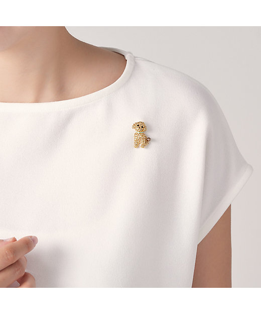 フェイラーコラボレーション】ブローチ・ハンカチセット