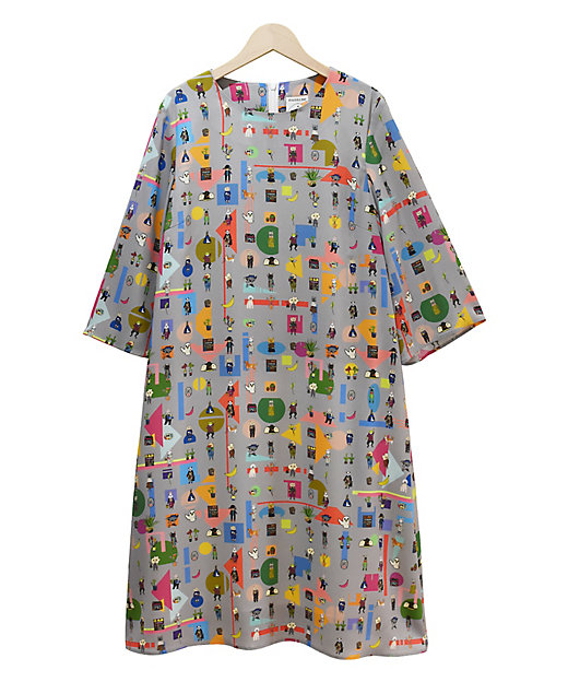 定番Aラインワンピース | mannine (Women/大きいサイズ)/マンナイン