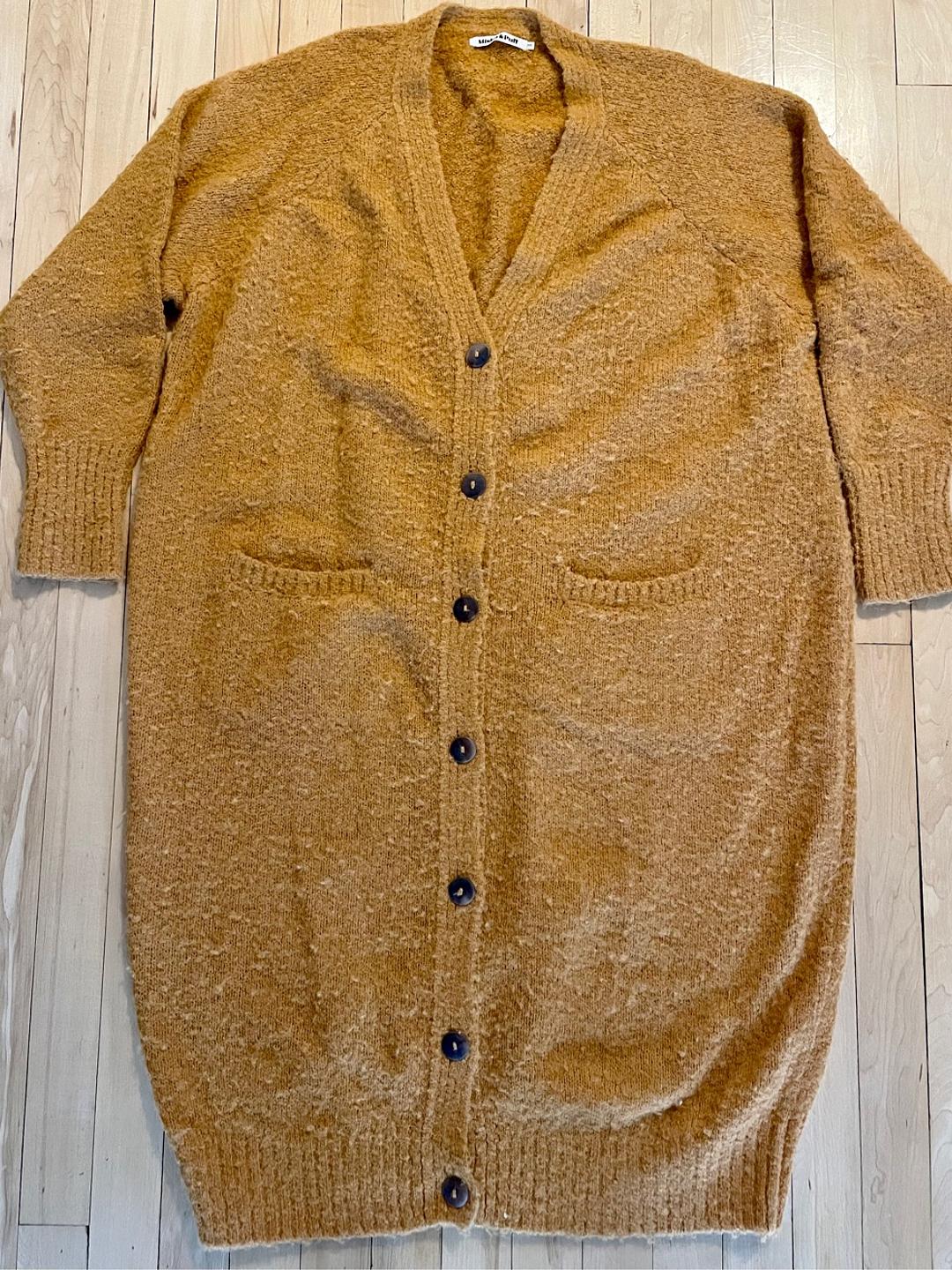 Misha & Puff - Misha & Puff Boucle Long Cardigan XS/S - Lucky Sweater