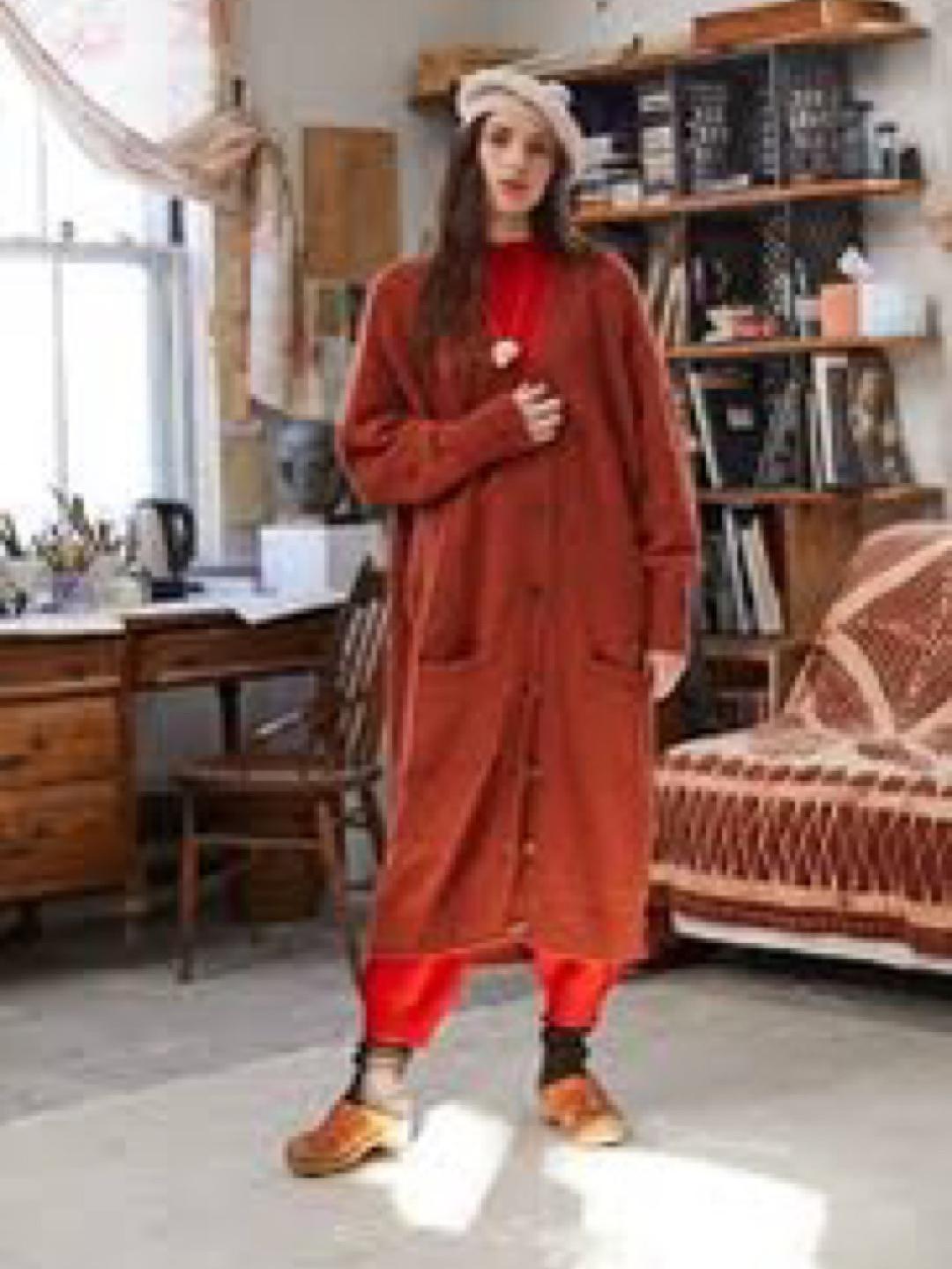 Misha & Puff - Misha & Puff Boucle Long Cardigan XS/S - Lucky Sweater