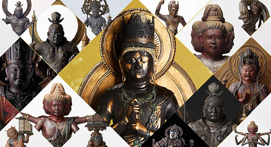 大日如来と力強い仏像達キャンペーン- インテリア仏像のイスム