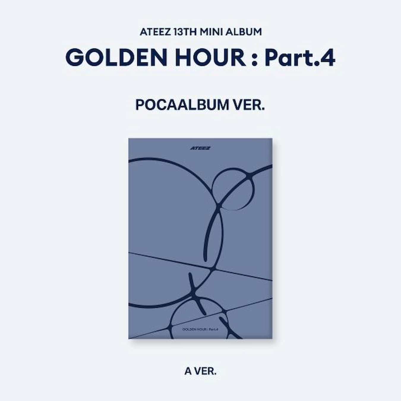 PRE-ORDER] ATEEZ ateez golden hour makestar コンプリート - Golden
