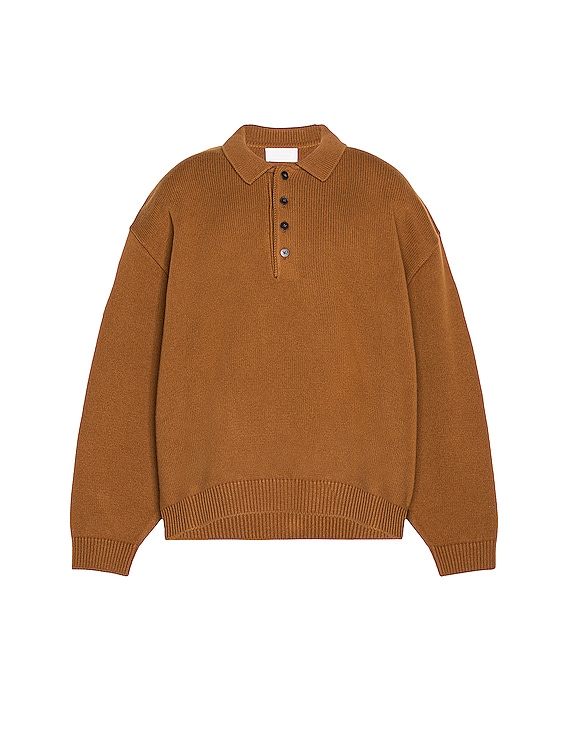 Fear of God Exclusively for Ermenegildo Zegna Polo Shirt in Vicuna