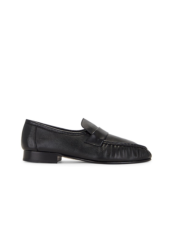 The Row Soft Loafer in Black | FWRD