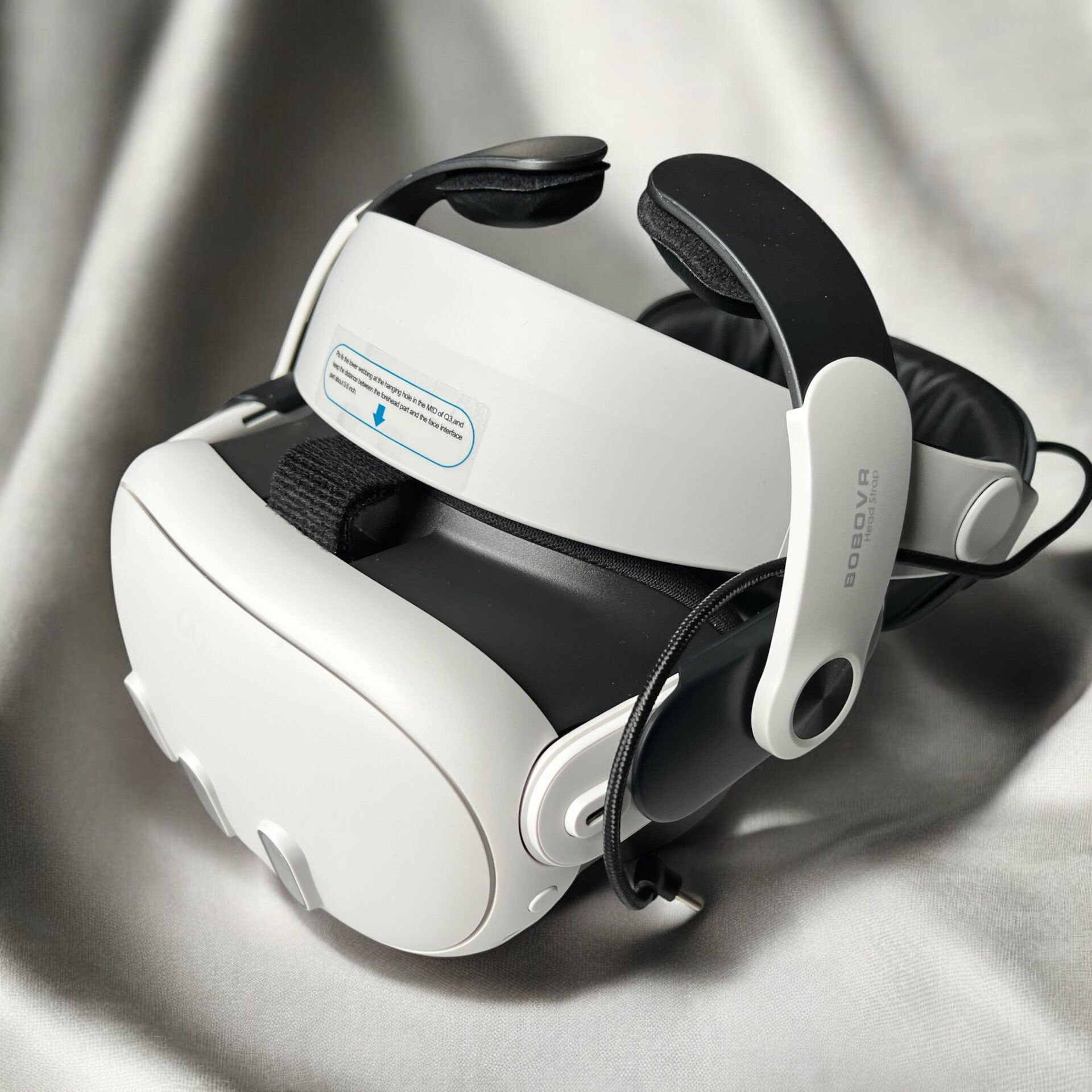 BOBOVR M3 Proレビュー】メタクエストの長時間装着が快適に！疲れない