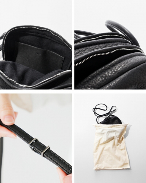 Aeta アエタDA108 SQUARE SHOULDER ディアレザー スクエア ショルダー