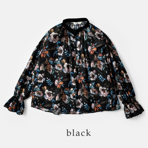 susuri ススリ コットン メロフォン ブラウス 25-450 | iroma..aranciato