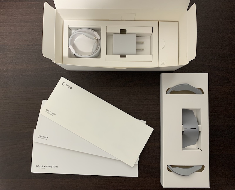 PICO4 VRヘッドセットの開封レビューと付属品を紹介 | いわっちろぐ