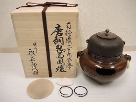唐銅鬼面風炉 般若勘渓】茶道具・煎茶道具の買取実績一覧 - いわの美術