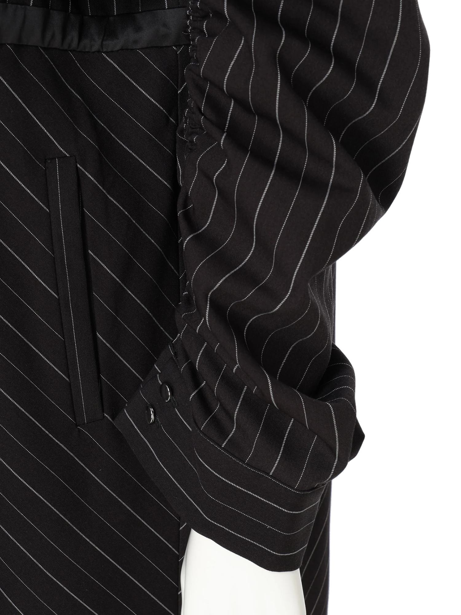 LADYMADE（レディメイド）｜ ストライプドロストシャツワンピース