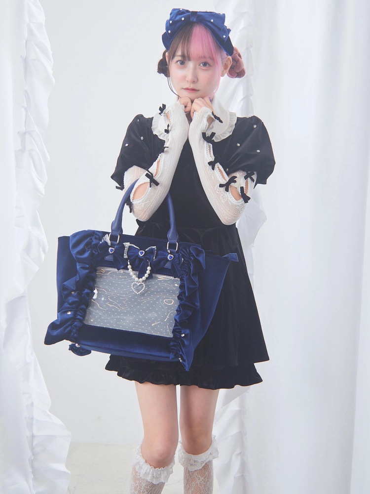 確定ファンサのおまじないベロアBag(大) - Ank Rouge(アンクルージュ