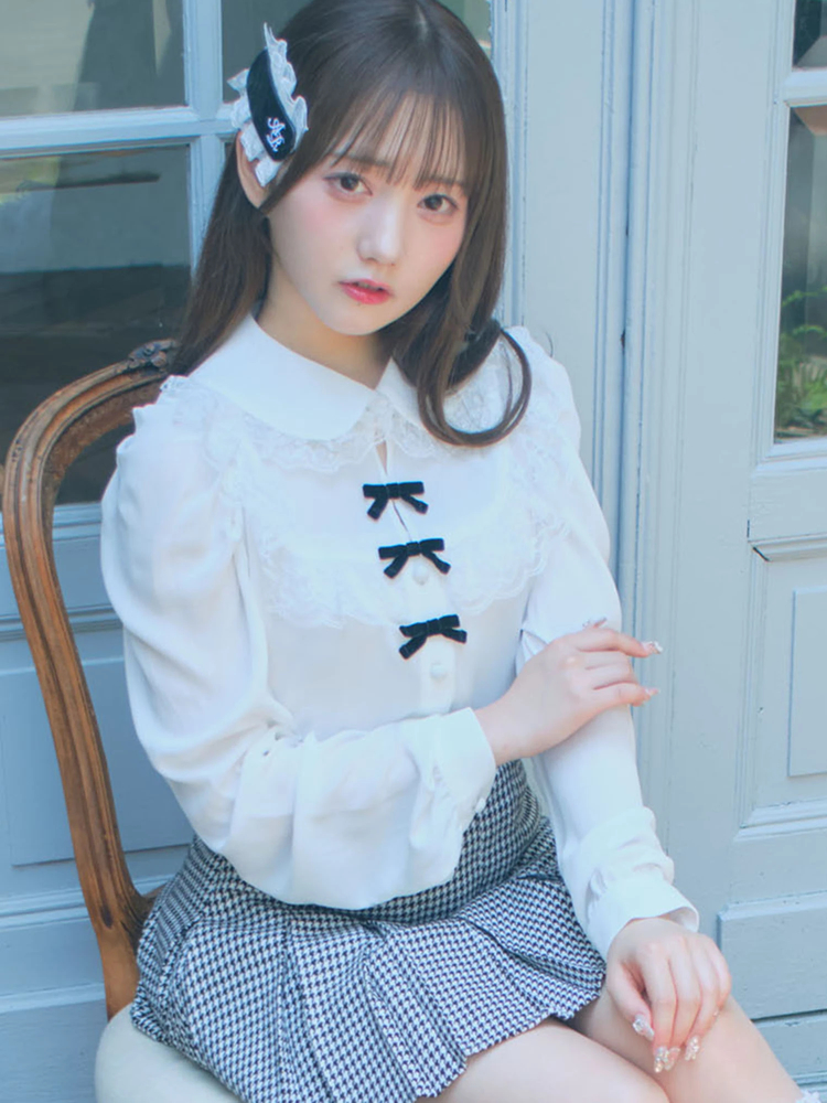 バレエコアタックブラウス - Ank Rouge(アンクルージュ)のシャツ