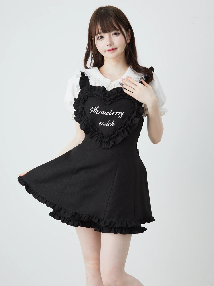 ハートエプロンセットアップ - Ank Rouge(アンクルージュ)の