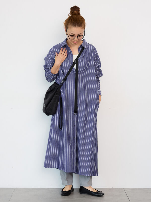 セール】 刺繍入りアソートシャツワンピース《2025autumn catalog item