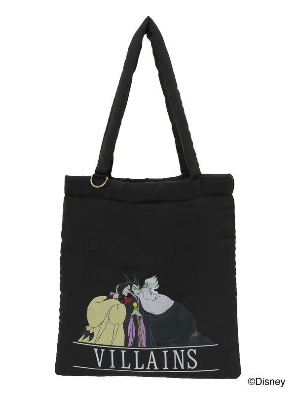 セール】 【Disney】ヴィランズ/トートバッグ（オフホワイト/ブラック